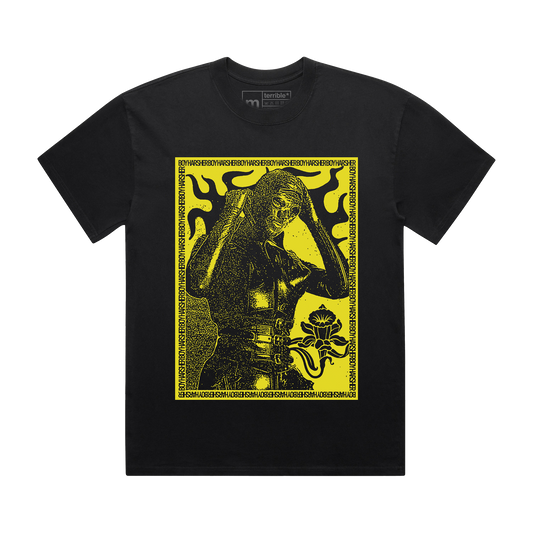 YELLOW BONDAGE TEE UK